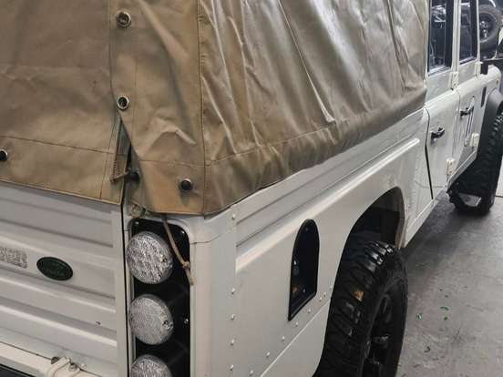 LAND ROVER-DEFENDER-2.4 130 4X4 TURBO DIESEL 4P MANUAL LAND ROVER-DEFENDER-2008