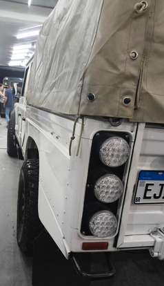LAND ROVER-DEFENDER-2.4 130 4X4 TURBO DIESEL 4P MANUAL LAND ROVER-DEFENDER-2008