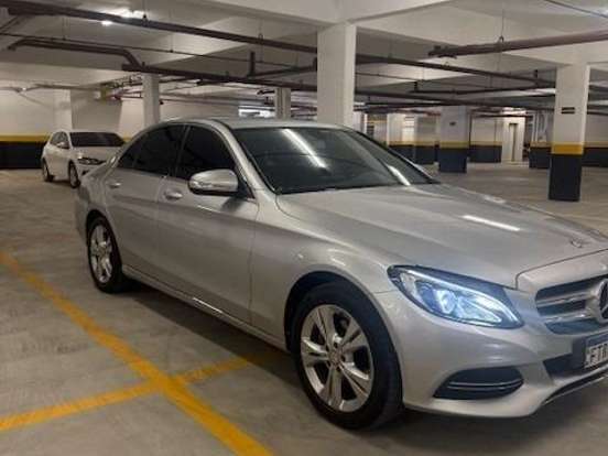 MERCEDES-BENZ-C 180-1.6 CGI AVANTGARDE 16V TURBO GASOLINA 4P AUTOMÁTICO MERCEDES-BENZ-C 180-2015