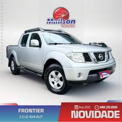 NISSAN FRONTIER 2.5 LE 4X4 CD TURBO ELETRONIC DIESEL 4P AUTOMÁTICO