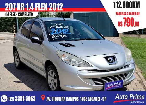 PEUGEOT 207 1.4 XR 8V FLEX 4P MANUAL