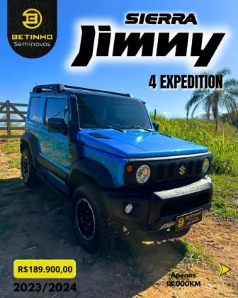 SUZUKI JIMNY 1.5 GASOLINA SIERRA 4EXPEDITION 4X4 AUTOMÁTICO SUZUKI JIMNY 1.5 GASOLINA SIERRA 4EXPEDITION 4X4 AUTOMÁTICO