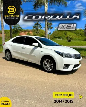TOYOTA COROLLA 2.0 XEI 16V FLEX 4P AUTOMÁTICO TOYOTA COROLLA 2.0 XEI 16V FLEX 4P AUTOMÁTICO