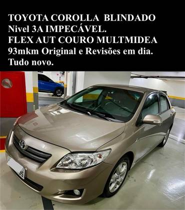 TOYOTA COROLLA 1.8 XEI 16V FLEX 4P AUTOMÁTICO