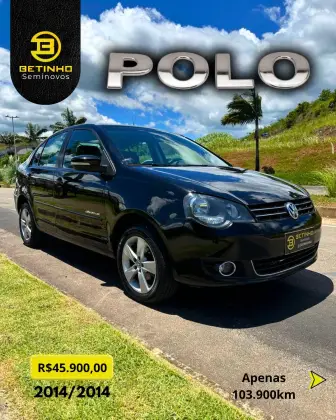 VOLKSWAGEN POLO SEDAN 1.6 MI COMFORTLINE 8V FLEX 4P AUTOMATIZADO