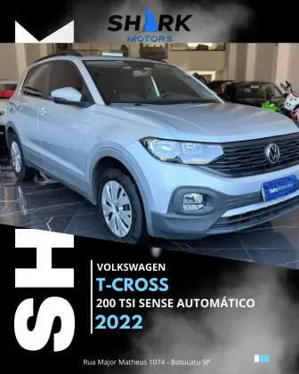 VOLKSWAGEN T-CROSS 1.0 200 TSI TOTAL FLEX SENSE AUTOMÁTICO