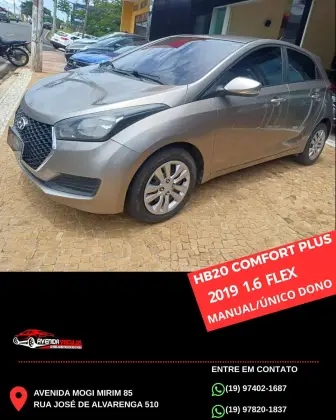 HYUNDAI HB20 1.6 COMFORT PLUS 16V FLEX 4P MANUAL