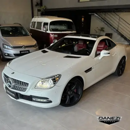 MERCEDES-BENZ SLK 250 1.8 CGI 16V TURBO GASOLINA 2P AUTOMÁTICO MERCEDES-BENZ SLK 250 1.8 CGI 16V TURBO GASOLINA 2P AUTOMÁTICO