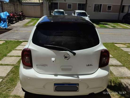 NISSAN-MARCH-1.6 SL 16V FLEX 4P MANUAL NISSAN-MARCH-2016
