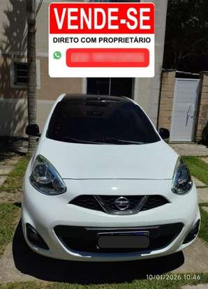 NISSAN-MARCH-1.6 SL 16V FLEX 4P MANUAL NISSAN-MARCH-2016