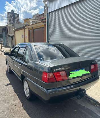 VOLKSWAGEN-SANTANA-2.0 MI 8V GASOLINA 4P MANUAL VOLKSWAGEN-SANTANA-1998