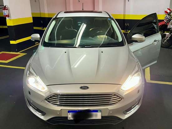 FORD-FOCUS-2.0 TITANIUM PLUS FASTBACK 16V FLEX 4P POWERSHIFT FORD-FOCUS-2018