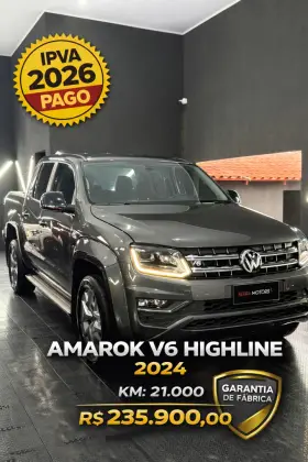 VOLKSWAGEN AMAROK 3.0 V6 TDI DIESEL HIGHLINE CD 4MOTION AUTOMÁTICO
