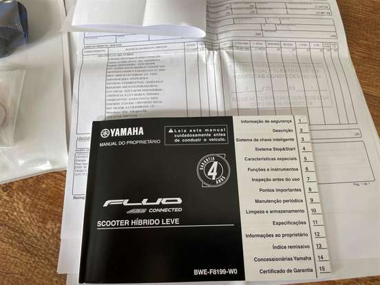 YAMAHA-FLUO 125 HYBRID CONNECTED ABS-2025