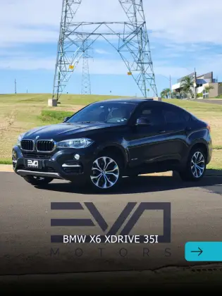 BMW X6 3.0 35I 4X4 COUPÉ 6 CILINDROS 24V GASOLINA 4P AUTOMÁTICO