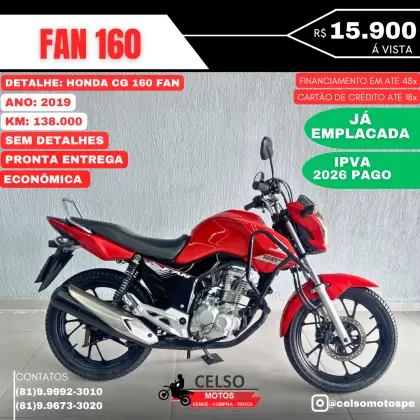 HONDA CG 160 FAN 