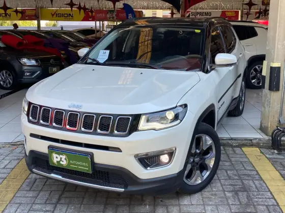 JEEP COMPASS 2.0 16V FLEX LIMITED AUTOMÁTICO JEEP COMPASS 2.0 16V FLEX LIMITED AUTOMÁTICO