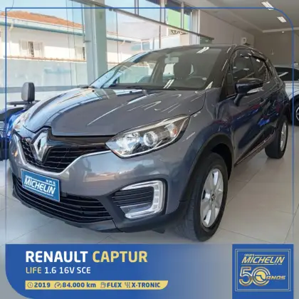 RENAULT CAPTUR 1.6 16V SCE FLEX LIFE X-TRONIC