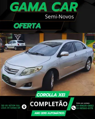 TOYOTA COROLLA 1.8 XLI 16V FLEX 4P AUTOMÁTICO