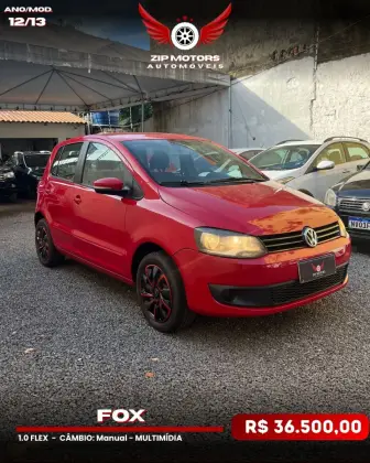 VOLKSWAGEN FOX 1.0 MI 8V FLEX 4P MANUAL VOLKSWAGEN FOX 1.0 MI 8V FLEX 4P MANUAL