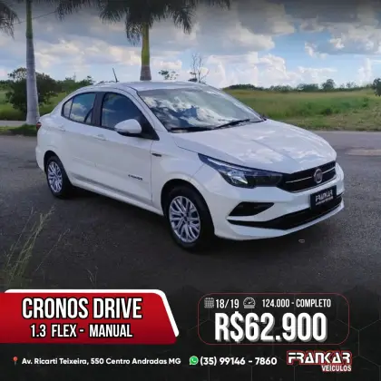 FIAT CRONOS 1.3 FIREFLY FLEX DRIVE MANUAL