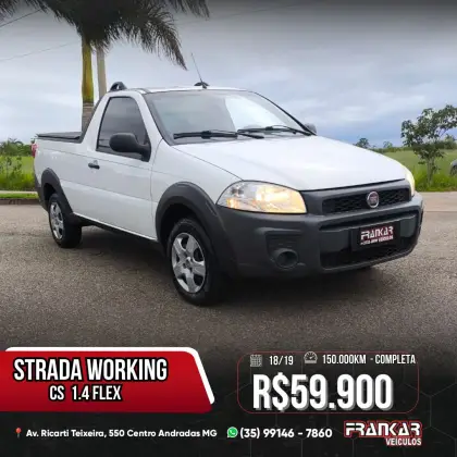 FIAT STRADA 1.4 MPI HARD WORKING CS 8V FLEX 2P MANUAL