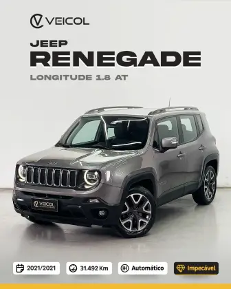 JEEP RENEGADE 1.8 16V FLEX LONGITUDE 4P AUTOMÁTICO