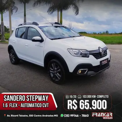 RENAULT SANDERO 1.6 16V SCE FLEX INTENSE X-TRONIC