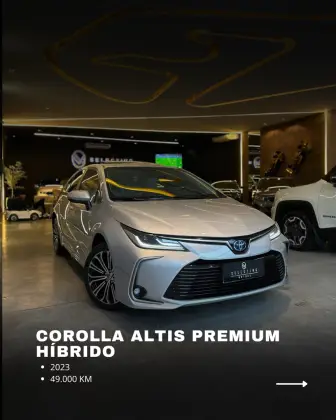 TOYOTA COROLLA 1.8 VVT-I HYBRID FLEX ALTIS PREMIUM CVT