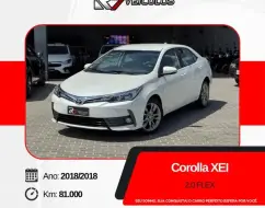 TOYOTA COROLLA 2.0 XEI 16V FLEX 4P AUTOMÁTICO TOYOTA COROLLA 2.0 XEI 16V FLEX 4P AUTOMÁTICO