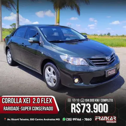 TOYOTA COROLLA 2.0 XEI 16V FLEX 4P AUTOMÁTICO