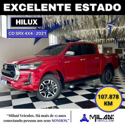 TOYOTA HILUX 2.8 D-4D TURBO DIESEL CD SRX 4X4 AUTOMÁTICO