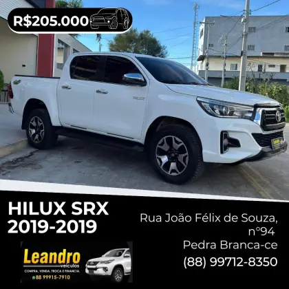 TOYOTA HILUX 2.8 SRX 4X4 CD 16V DIESEL 4P AUTOMÁTICO