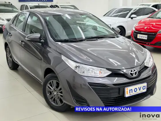 TOYOTA YARIS 1.5 16V FLEX SEDAN XL PLUS CONNECT MULTIDRIVE TOYOTA YARIS 1.5 16V FLEX SEDAN XL PLUS CONNECT MULTIDRIVE