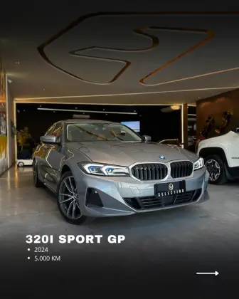 BMW 320i 2.0 16V TURBO FLEX SPORT GP AUTOMÁTICO