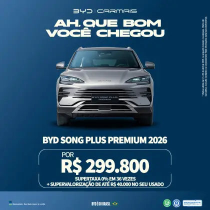 BYD SONG PLUS PREMIUM 1.5 DM-I TURBO HÍBRIDO AWD AUTOMÁTICO