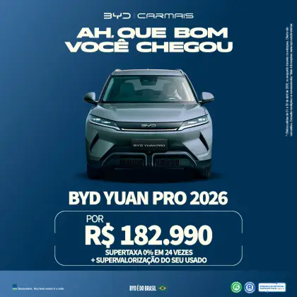 BYD YUAN PRO 45,1 KW ELÉTRICO