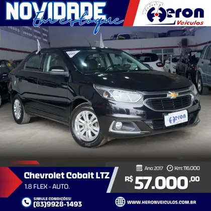 CHEVROLET COBALT 1.8 MPFI LTZ 8V FLEX 4P AUTOMÁTICO CHEVROLET COBALT 1.8 MPFI LTZ 8V FLEX 4P AUTOMÁTICO