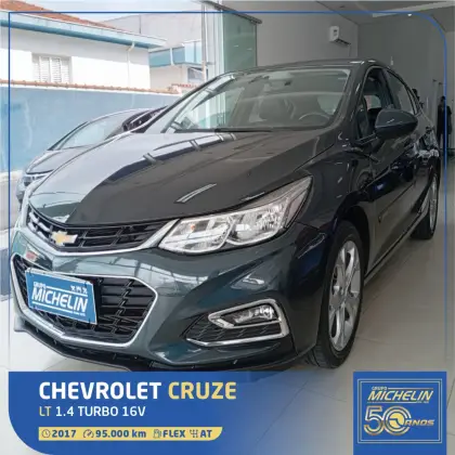 CHEVROLET CRUZE 1.4 TURBO LT 16V FLEX 4P AUTOMÁTICO