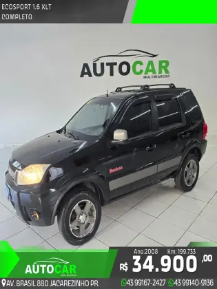 FORD ECOSPORT 1.6 XLT 8V FLEX 4P MANUAL