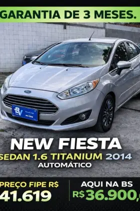 FORD FIESTA 1.6 TITANIUM HATCH 16V FLEX 4P AUTOMÁTICO