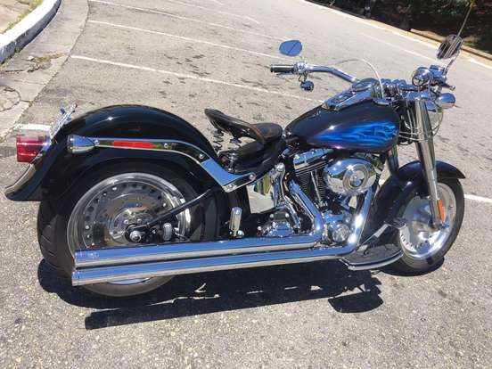 HARLEY-DAVIDSON-FAT BOY FLSTF-2007