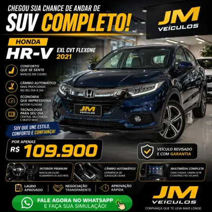HONDA HR-V 1.8 16V FLEX EXL 4P AUTOMÁTICO HONDA HR-V 1.8 16V FLEX EXL 4P AUTOMÁTICO