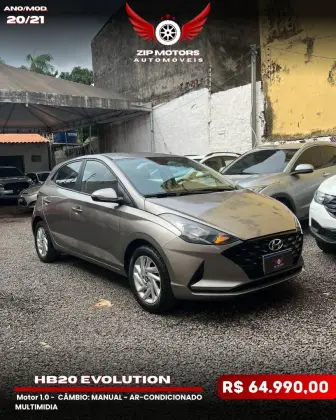 HYUNDAI HB20 1.0 12V FLEX EVOLUTION MANUAL