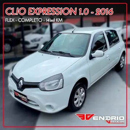 RENAULT CLIO 1.0 EXPRESSION 16V FLEX 4P MANUAL