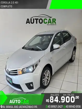 TOYOTA COROLLA 2.0 XEI 16V FLEX 4P AUTOMÁTICO