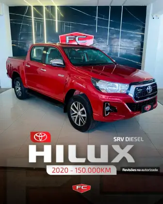 TOYOTA HILUX 2.8 SRV 4X4 CD 16V DIESEL 4P AUTOMÁTICO TOYOTA HILUX 2.8 SRV 4X4 CD 16V DIESEL 4P AUTOMÁTICO