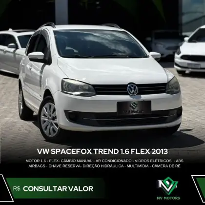 VOLKSWAGEN SPACEFOX 1.6 MI TREND 8V FLEX 4P MANUAL VOLKSWAGEN SPACEFOX 1.6 MI TREND 8V FLEX 4P MANUAL