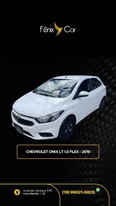 CHEVROLET ONIX 1.0 MPFI LT 8V FLEX 4P MANUAL