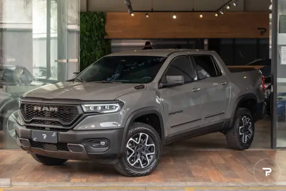 RAM RAMPAGE 2.0 HURRICANE 4 TURBO GASOLINA REBEL 4X4 AUTOMÁTICO